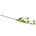 Floristik24 Echinacea-kukka keinotekoinen valkoinen 90cm