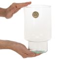 Lasisylinterinen säilytysrasia Eco Glass 25cm | Floristik24.fi