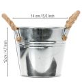 Ämpäri köysikahvoilla Ø14cm K12cm | Floristik24.fi