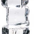 Floristik24 Deco jääkuutioita, kesäkoristeita, tekojää 3cm 6kpl