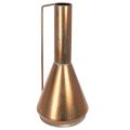 Floristik24 Elegantti lattiamaljakko, vintage-tyylinen, itämainen, kuparinvärinen metallinen koristekannu, Ø27cm, korkeus 58cm