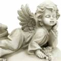 Floristik24 Deco enkeli sydämellä LEDillä 16cm 19cm K14,5cm