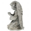 Floristik24 Koristeellinen enkeli harmaa 15cm