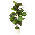 Floristik24 Keinotekoinen Ficus lyrata 120 cm koriste olohuoneeseen
