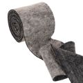 Kaksivärinen villahuopa-ruukun sarana, harmaa/musta, 15 cm x 5 m | Floristik24.fi
