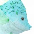 Floristik24 Koristekala ripustettavaksi sininen turkoosi vihreä harmaa 10-22cm 5kpl