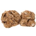 Floristik24 Ruskeaa meleerattua lampaanvillaa, luonnonvillaa, irtovillaa, askarteluun, 250g