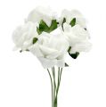 Floristik24 Foam Rose Ø 3,5cm valkoinen 48 kpl
