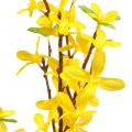 Floristik24 Keinotekoinen forsythia, keinotekoinen haara kultakellot, kevät koristelu L82cm