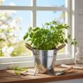 Ämpäri köysikahvoilla Ø14cm K12cm | Floristik24.fi