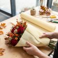 Kukkaiskaupan kreppipaperi samppanja 50x250cm | Floristik24.fi