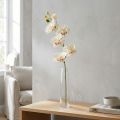 Orchid Phalaenopsis keinotekoinen 6 kukkaa kermanpunainen 70cm | Floristik24.fi