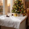 Lumipeite deco keinolumimatto lumimatto valkoinen 200×50cm | Floristik24.fi