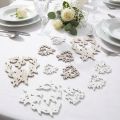 Scatter-koristelu lintu puu sydän pöytäkoriste luonnollinen 3,5/1,5cm 72 kpl | Floristik24.fi