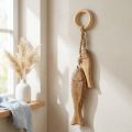 Mangopuukala puukala ripustettavaksi luonnollinen 10/15cm | Floristik24.fi