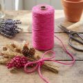 Juuttinauha juuttinauha koristeellinen nauha juutti fuksia Ø3mm 200m | Floristik24.fi