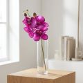 Orchid Artificial Phalaenopsis 4 kukkaa Fuksia 72cm | Floristik24.fi
