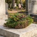 Köynnösten ja sammaleen istutuskulho 31 × 17 × 6 cm | Floristik24.fi