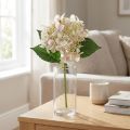 Hortensia keinotekoinen kermapuutarhan kukka silmuilla 52cm | Floristik24.fi