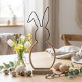 Pääsiäispupu pöytäkoristelu Pääsiäislanka boho koristepupu 32cm | Floristik24.fi