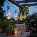 Puutarhakoriste aurinkokenno LED-lamppu lämmin valkoinen K15cm 5 kpl | Floristik24.fi