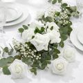 Foam Rose Ø 3,5cm valkoinen 48 kpl | Floristik24.fi