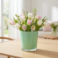 Lasiruukku Ø11,5cm K10,8cm Mintunvihreä | Floristik24.fi