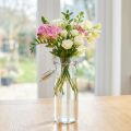Pullonkoriste lasipullo korkilla Ø8cm 24cm | Floristik24.fi