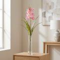 Tekokukat, silkkikukat koristelilja pinkki 97cm | Floristik24.fi