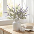Keinotekoinen laventeli Keinotekoiset kasvit Purppura 38cm 3 Nippu 9kpl | Floristik24.fi