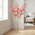 Keinotekoinen kukkiva oksa Oncidium orkideakoriste 112cm 3kpl | Floristik24.fi