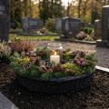 Oasis Black Biolit Plant Sormus Musta Plant Bowl Ø35cm | Floristik24.fi