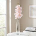 Keinotekoinen orkidea Pinkki Phalaenopsis Real Touch 83cm | Floristik24.fi