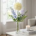 Keinotekoinen Allium Cream White Koristesipuli Ø18cm L90cm | Floristik24.fi