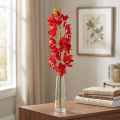 Orkidea Cymbidium Red 78cm | Floristik24.fi