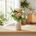 Lumipallopensas vihreä vaaleanpunainen valkoinen keinotekoinen 49cm | Floristik24.fi