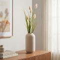 Keinotekoinen Pampas Grass Decoration Keinoruoho Pinkki 92cm | Floristik24.fi