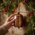 Deco ripustin deco bell metalli kupari vintage Ø13,5cm 49cm | Floristik24.fi