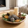 Sweetgum käpyjä luontopesty valkoinen 250g | Floristik24.fi