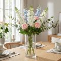 Levkoje Valkoinen tekokukka Keinovarsikukka 78cm | Floristik24.fi