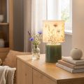 LED-pöytävalaisin kukkakuviolla tyylikkääseen olohuoneen valaistukseen, 23 cm | Floristik24.fi