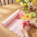 Kukkakauppiaiden kreppipaperi, pinkki, 50×250cm, 5 kpl | Floristik24.fi