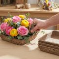 Oasis Biolit Basic Floral Foam 13x13x2cm 12-osainen DIY-kukkakoristesetti | Floristik24.fi