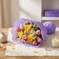Rondella-hihansuut Ø38cm violetti 50kpl | Floristik24.fi