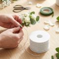 Paperilanka valkoinen 2mm 100m | Floristik24.fi