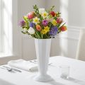 Asetusmaljakko “Szwed” valkoinen Ø13cm - 20cm, 1kpl | Floristik24.fi