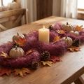 Sisal Red Bordeaux -luonnonkuitu Sisalkuitu askarteluun 300 g | Floristik24.fi