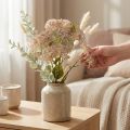 Koristeellinen haara sedum vaaleanpunainen 58cm | Floristik24.fi