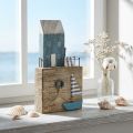 Merellinen puinen koristelu satamapromenadi Shabby Chic K25,5cm | Floristik24.fi