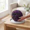 Koristepallo violetissa kasvipallossa keinotekoinen Ø18cm 1 kpl | Floristik24.fi